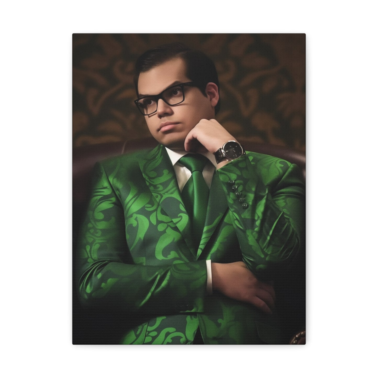 Cryptic Candidacy: The Riddler on the Hill