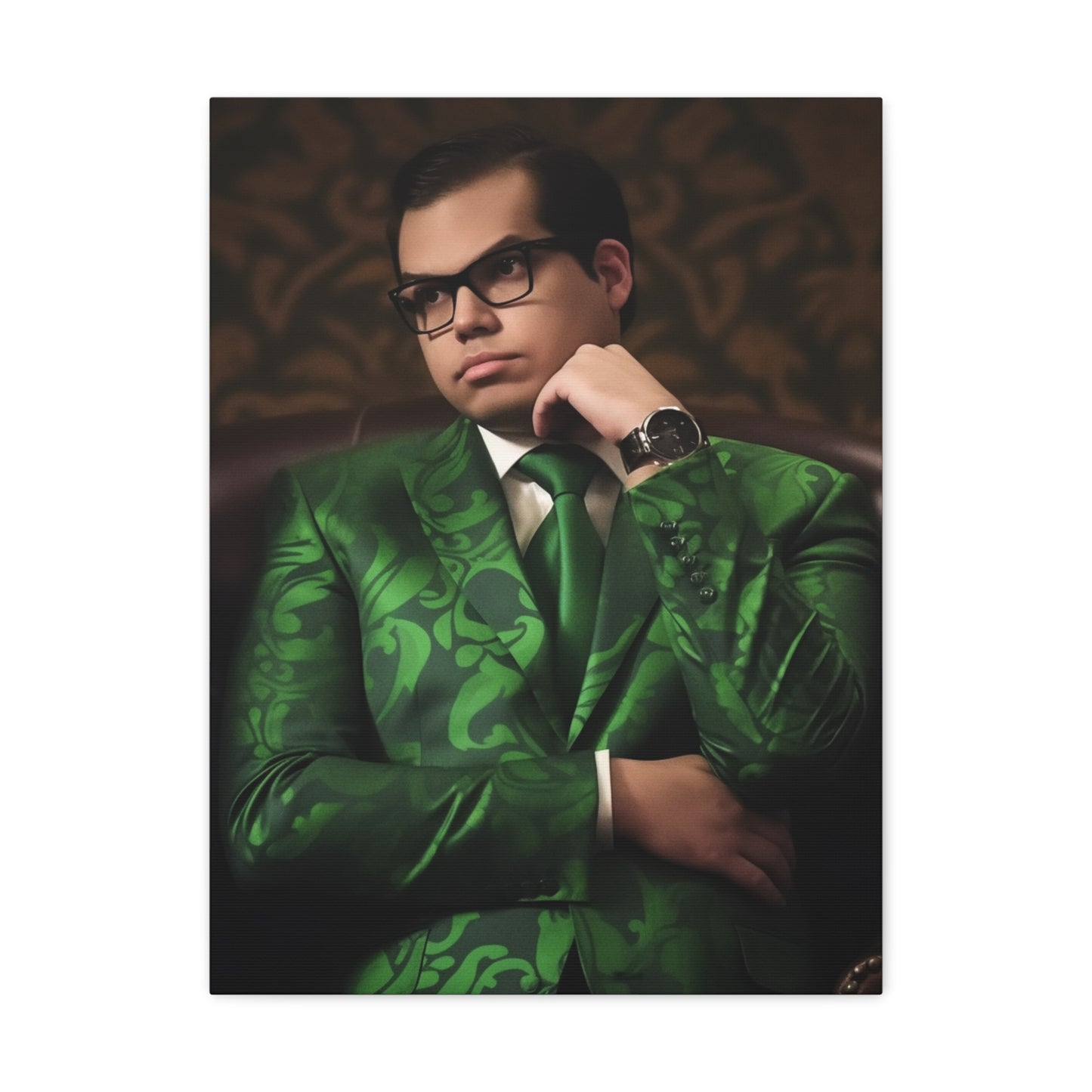 Cryptic Candidacy: The Riddler on the Hill