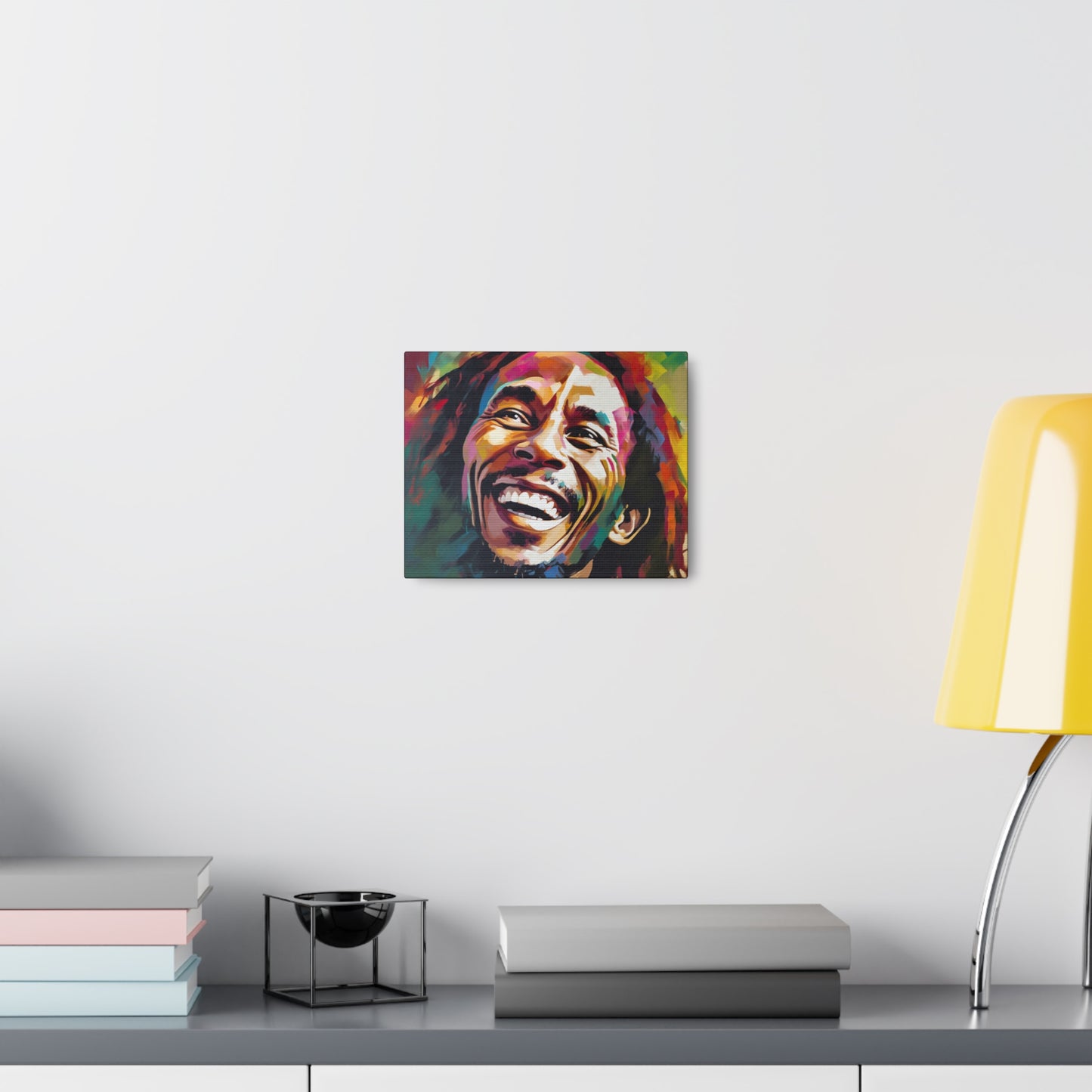 Smiling Bob: A Burst of Colors