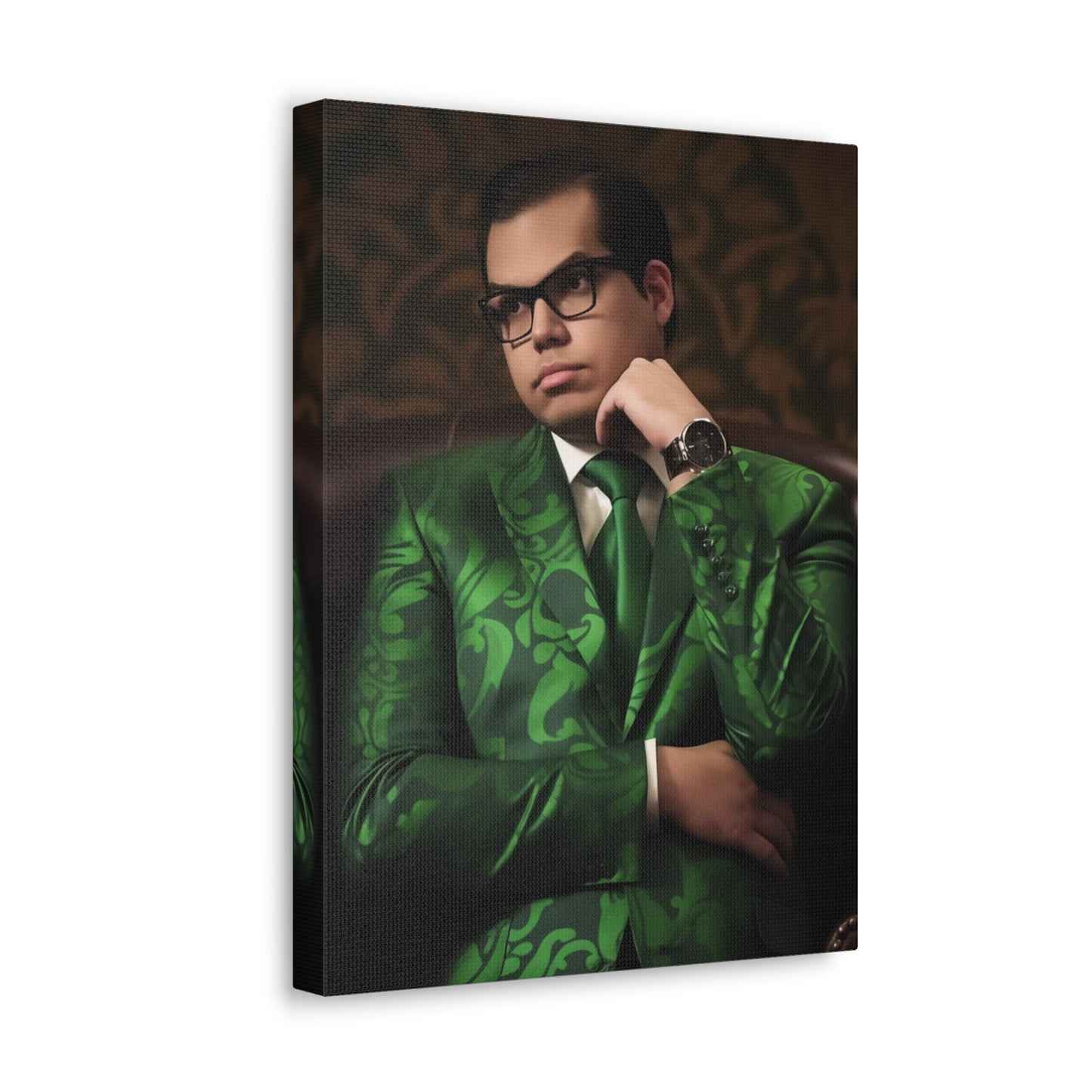 Cryptic Candidacy: The Riddler on the Hill
