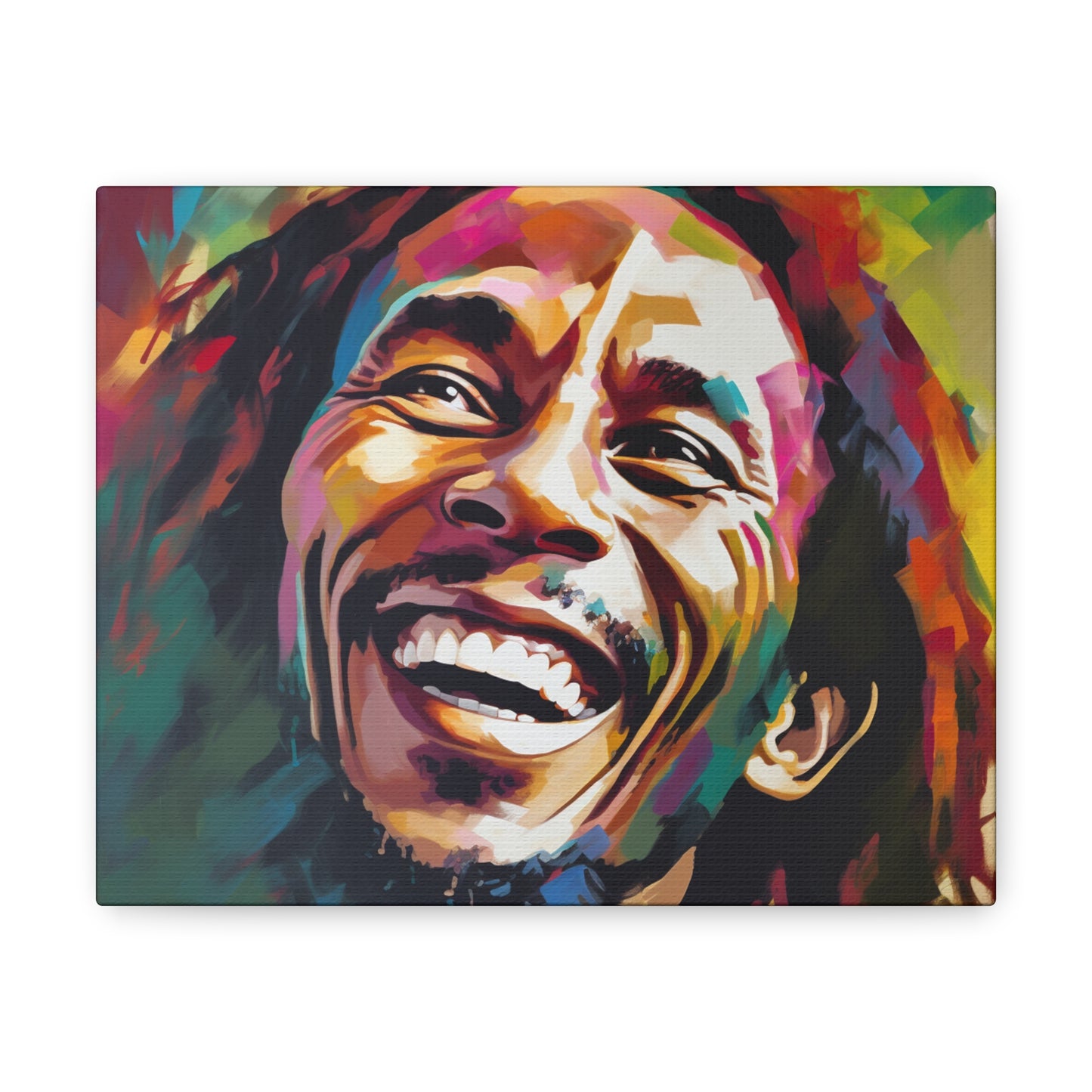 Smiling Bob: A Burst of Colors