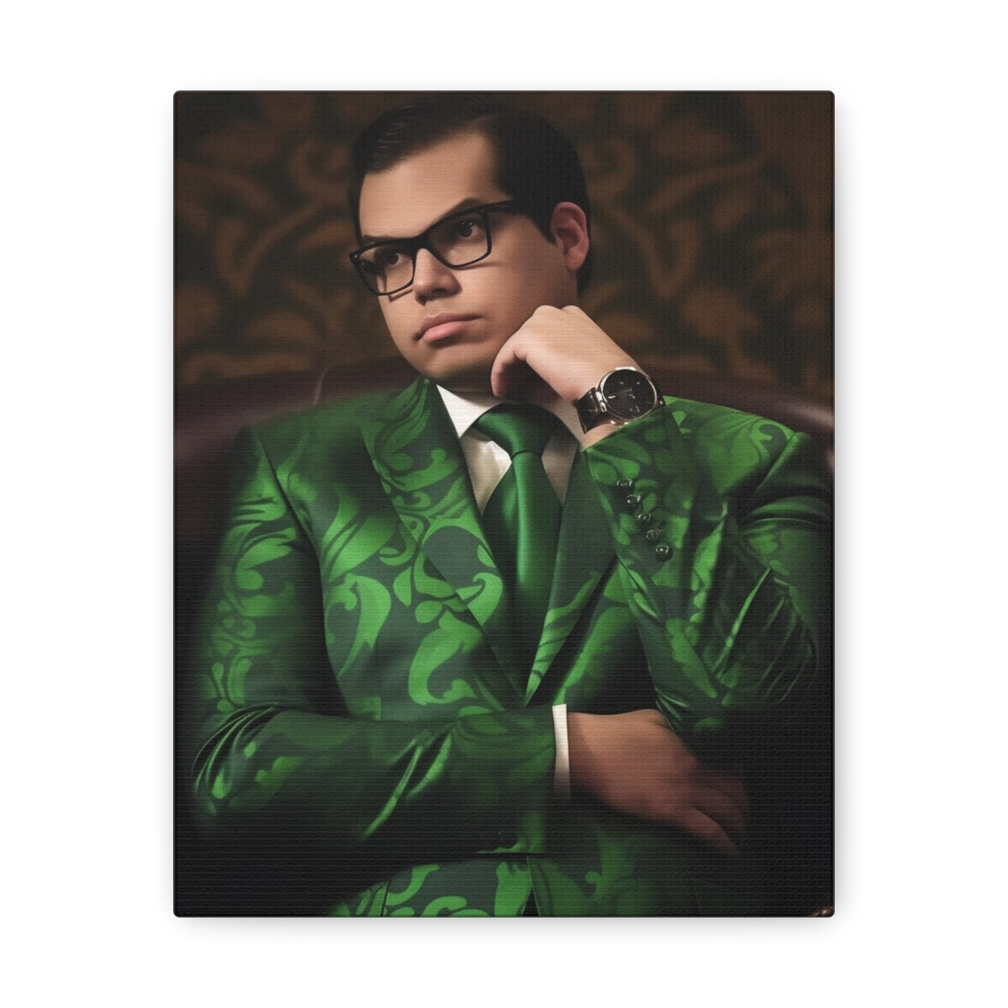 Cryptic Candidacy: The Riddler on the Hill