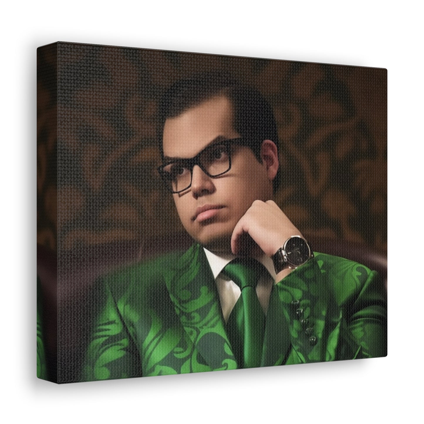 Cryptic Candidacy: The Riddler on the Hill