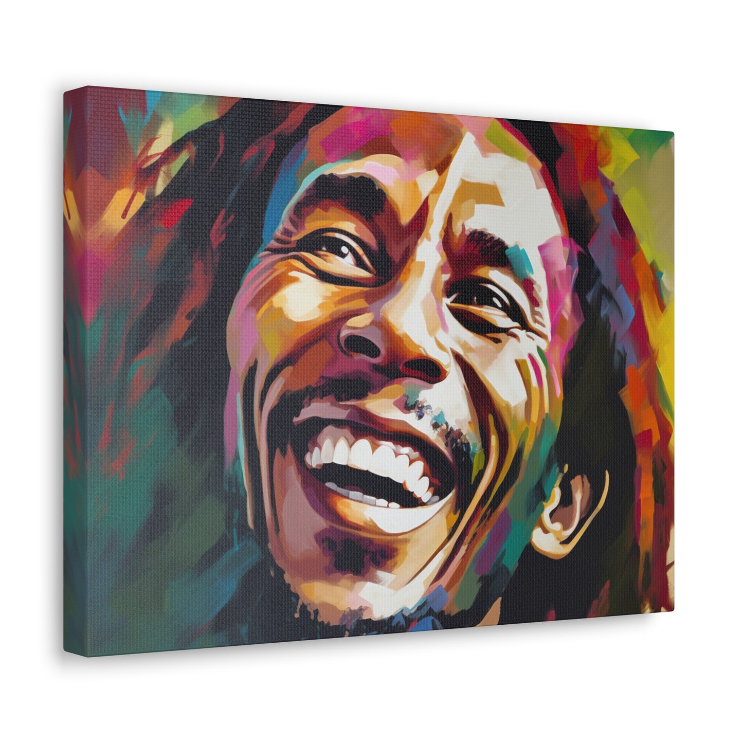 Smiling Bob: A Burst of Colors