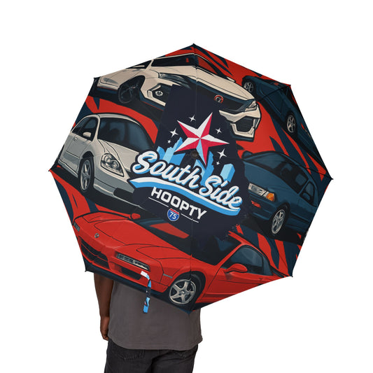 Car Enthusiast Umbrella, Foldable Umbrella for Car Lovers, Unique Gift for Him, Outdoor Accessory, Stylish Rain Gear